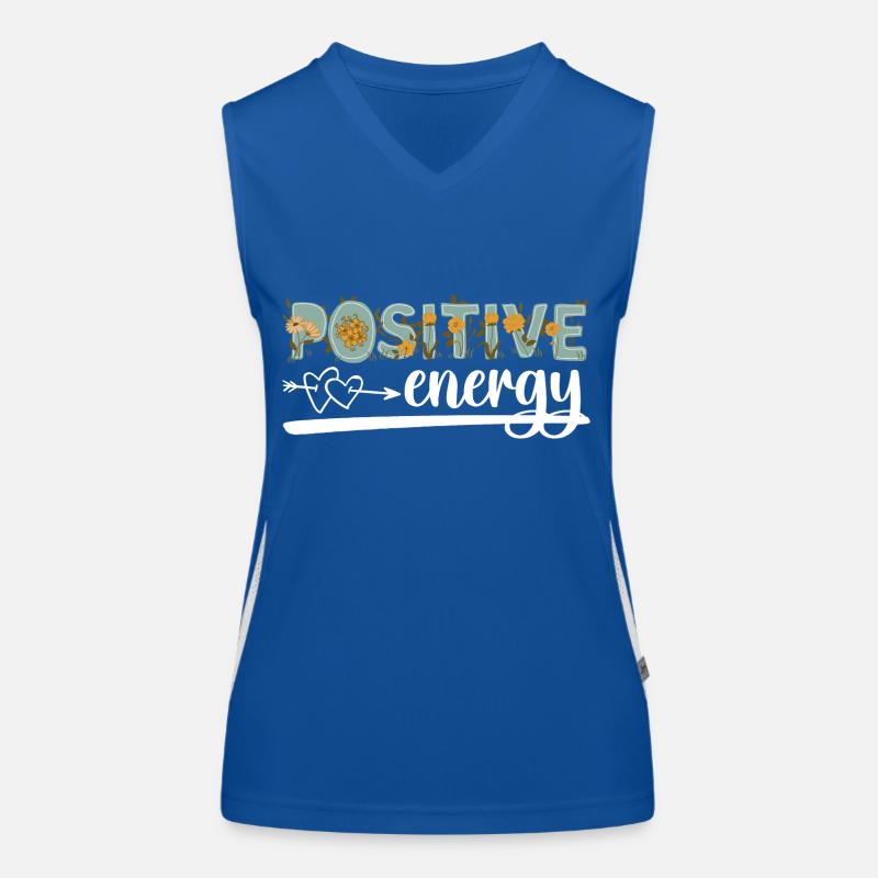 Motivation Optimistisch Stark Funktionelles Kontrast-Tank Top für Frauen