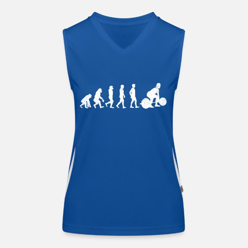 Deadlifting Evolution Gym Funktionelles Kontrast-Tank Top für Frauen