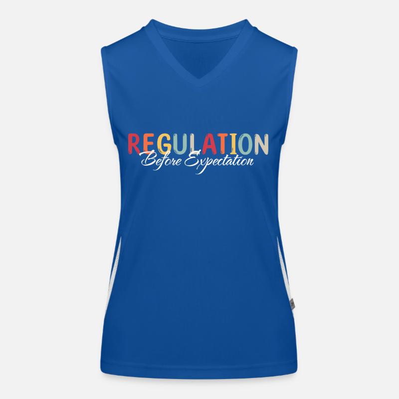 Regulation before expectation Women's Functional Contrast Tank Top
