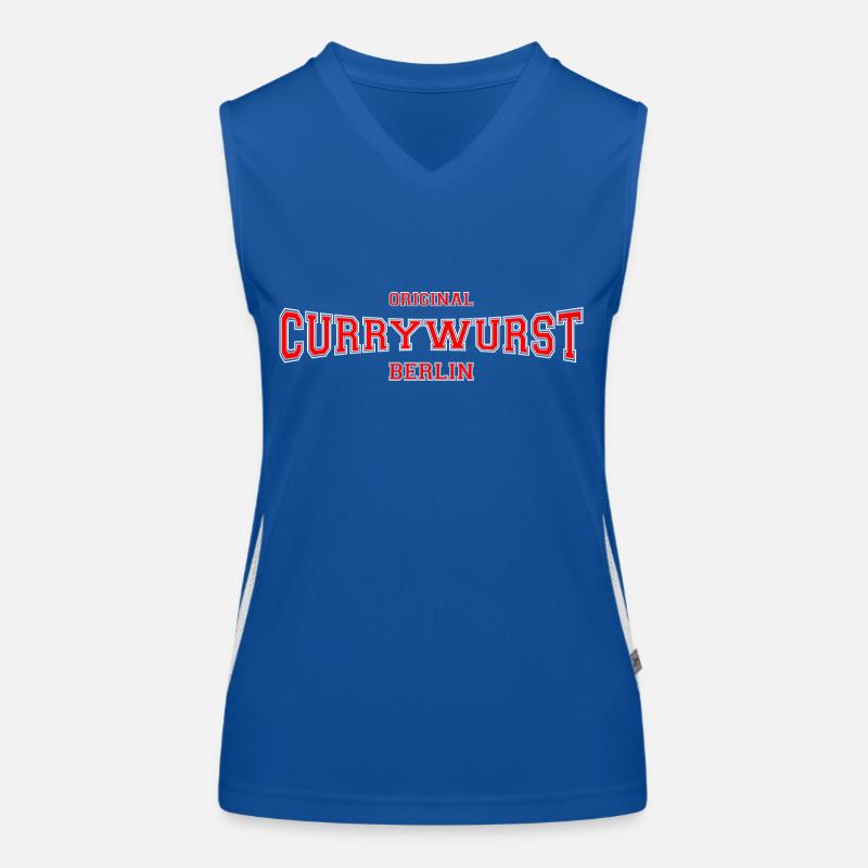 Original Berlin Currywurst Women's Functional Contrast Tank Top
