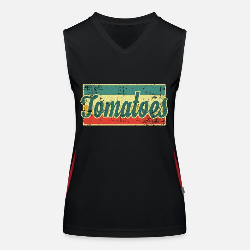 Tomates Débardeur respirant contrasté Femme