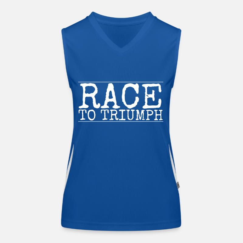 Festivals de courses de chevaux impressionnants Débardeur respirant contrasté Femme