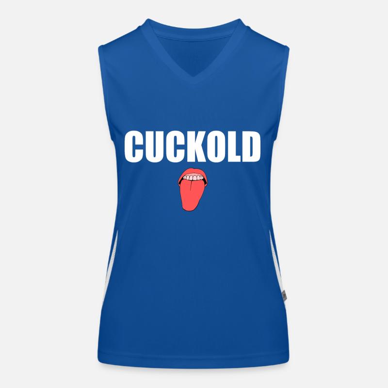 Cuckold Women's Functional Contrast Tank Top