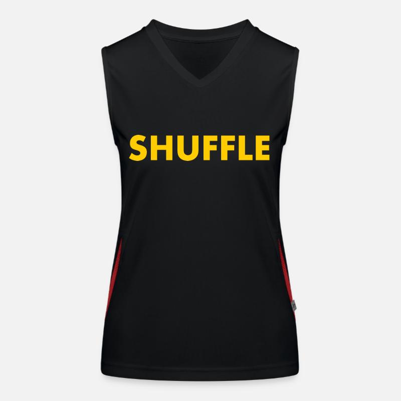 Shuffle Débardeur respirant contrasté Femme