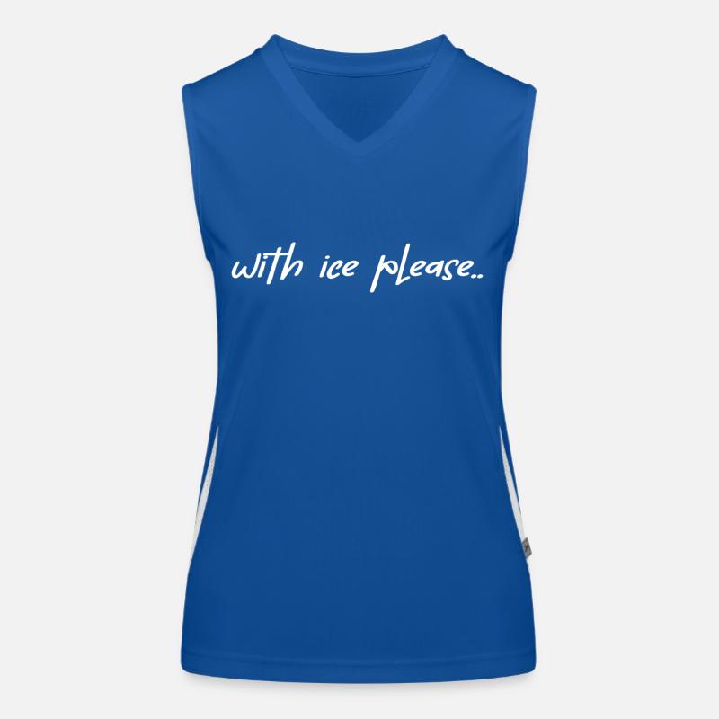 eisbader winterbad eisbaden Funktionelles Kontrast-Tank Top für Frauen
