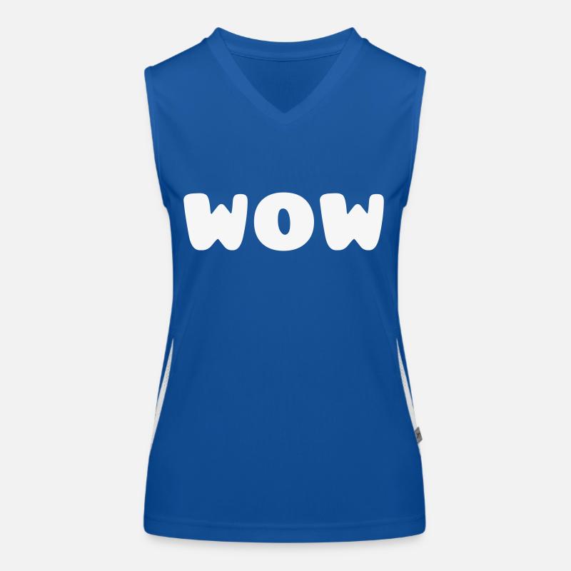 WOW Funktionelles Kontrast-Tank Top für Frauen