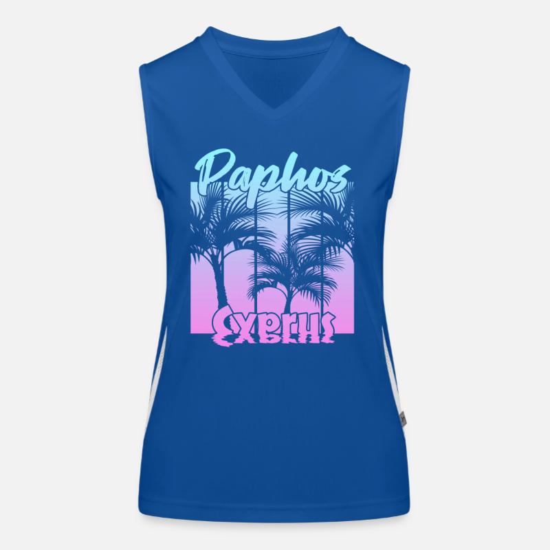 Paphos Chypre Débardeur respirant contrasté Femme