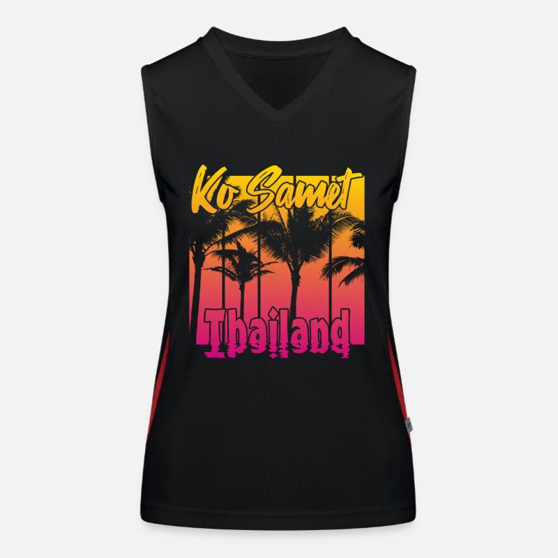 Ko Samet Thaïlande Débardeur respirant contrasté Femme