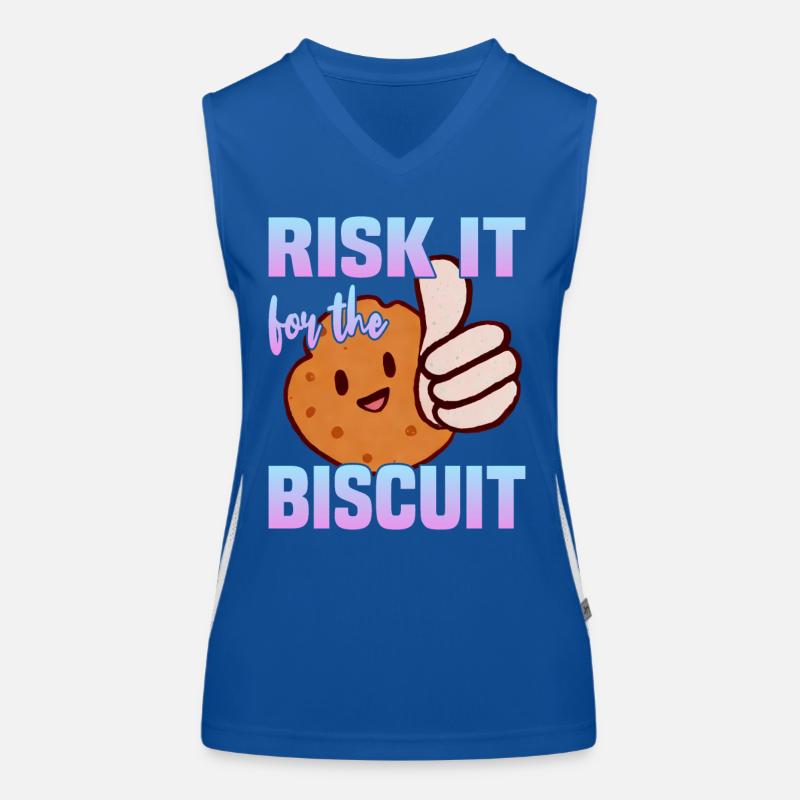 Risquez-le pour le biscuit Débardeur respirant contrasté Femme
