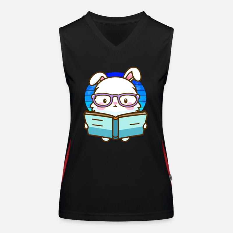 Bookworm Women's Functional Contrast Tank Top