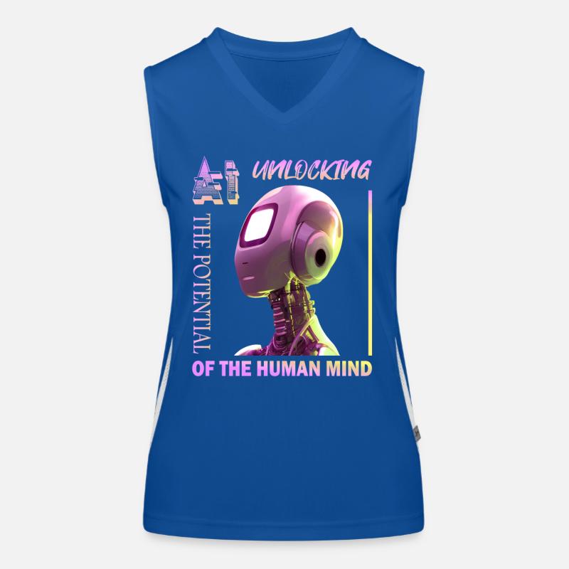 Unlocking Potential with AI Women's Functional Contrast Tank Top