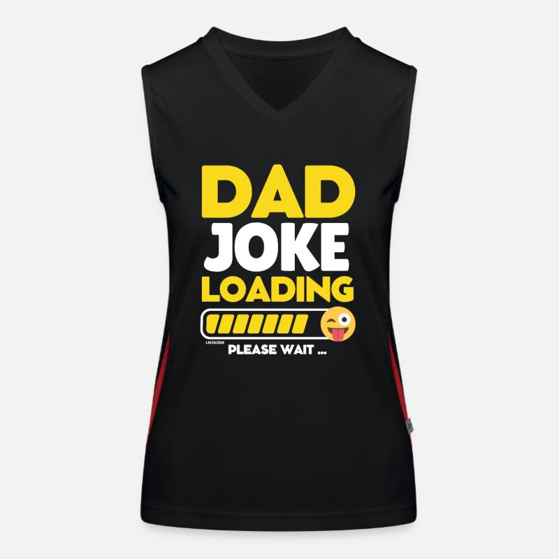 Dad joke loading - Dad joke loading Women's Functional Contrast Tank Top