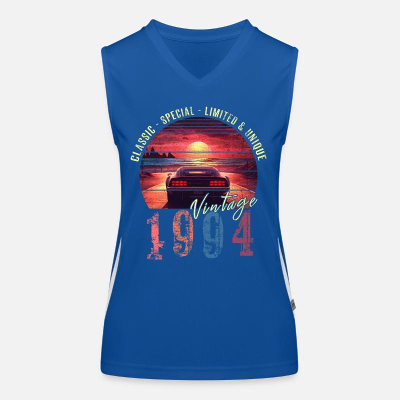 Millésime 1994 Anniversaire Synthwave Année de naissance 1994 Débardeur respirant contrasté Femme