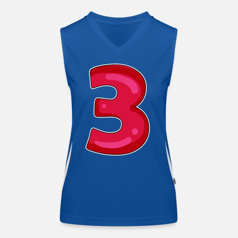 3 - Three Women's Functional Contrast Tank Top