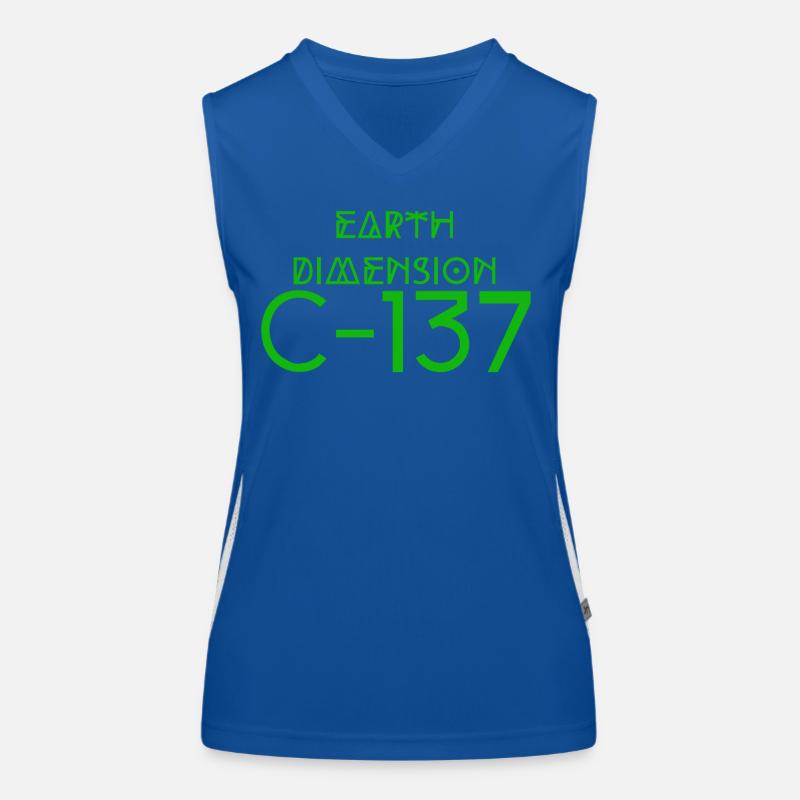 C-137-KARTON Funktionelles Kontrast-Tank Top für Frauen