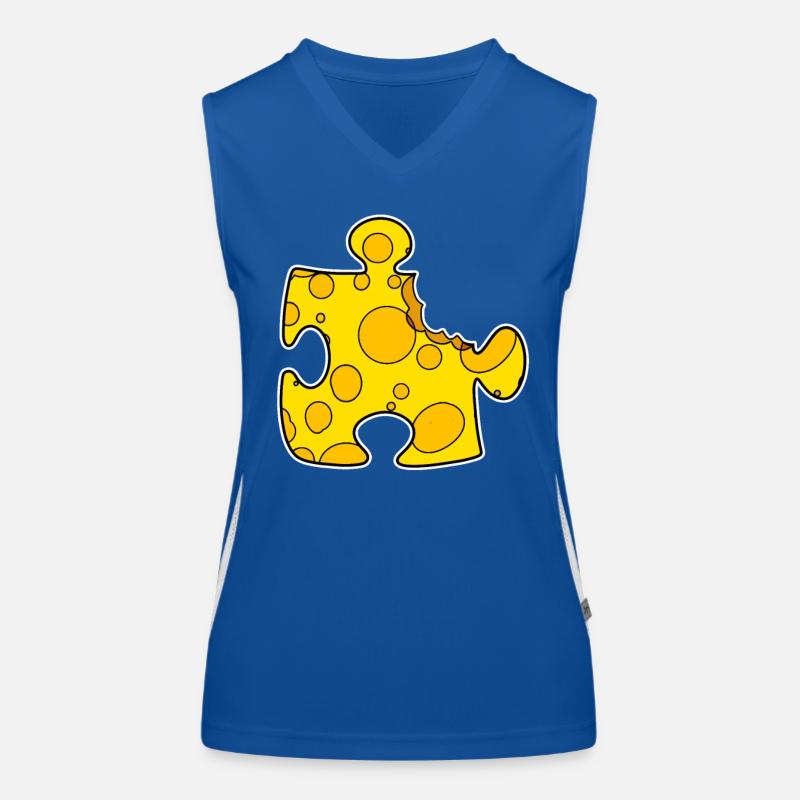 Puzzle Women's Functional Contrast Tank Top