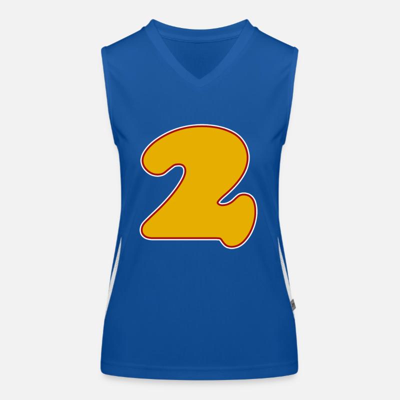 2 Débardeur respirant contrasté Femme