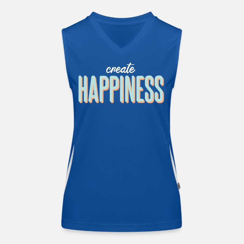 Positif Débardeur respirant contrasté Femme