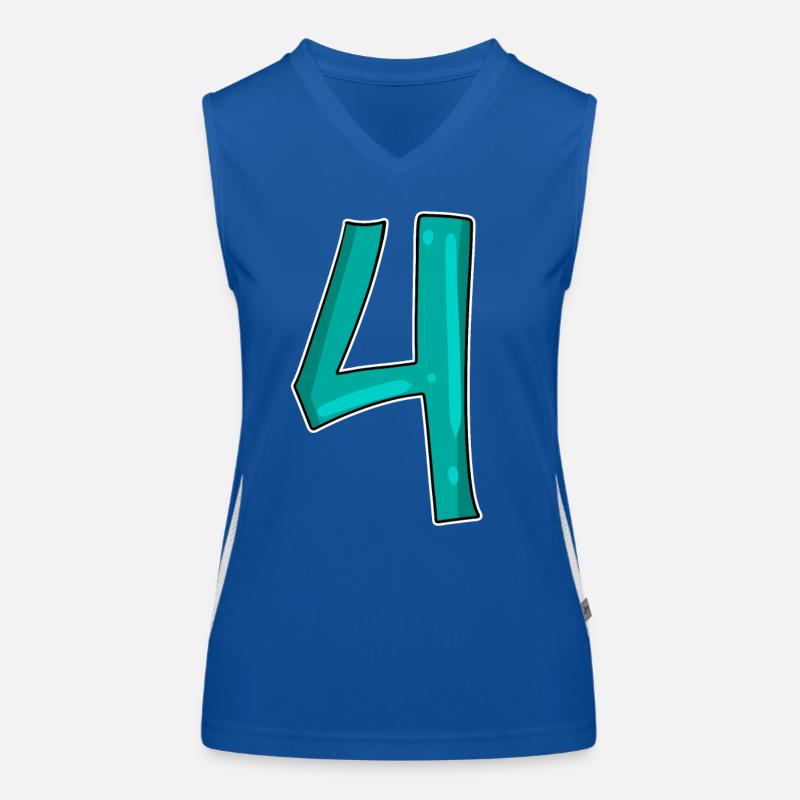 4 Funktionelles Kontrast-Tank Top für Frauen