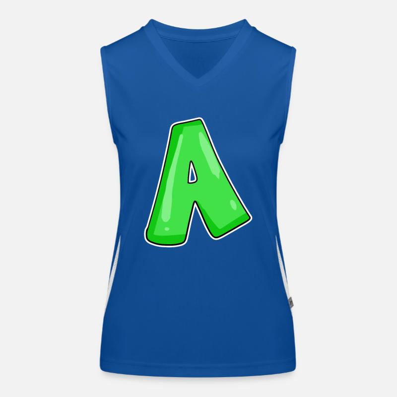 point A Initial point Women's Functional Contrast Tank Top