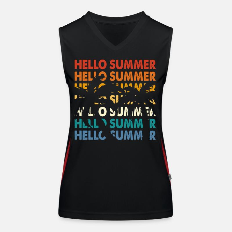 Summer Women's Functional Contrast Tank Top