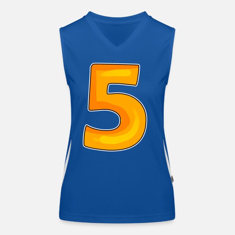 Numéro 5 Numéro Débardeur respirant contrasté Femme