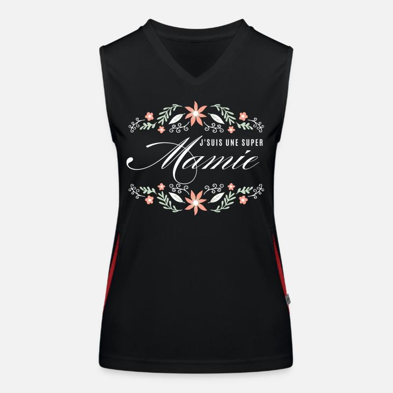 Ich bin eine großartige Oma Funktionelles Kontrast-Tank Top für Frauen