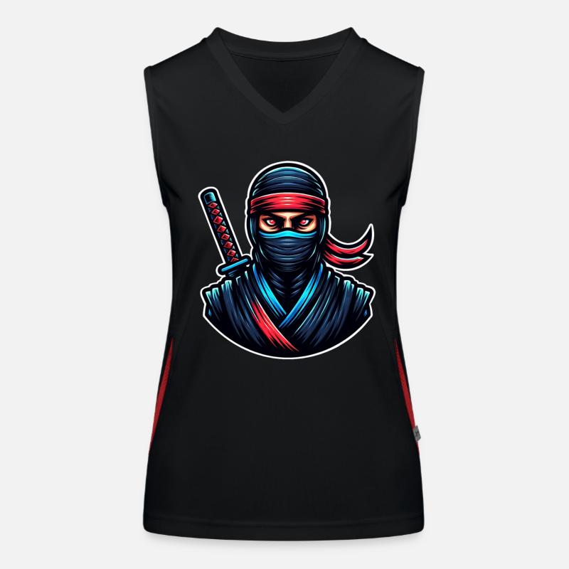 Ninja Débardeur respirant contrasté Femme