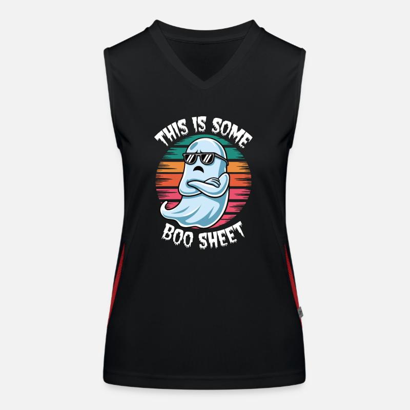 This is some boo sheet Women's Functional Contrast Tank Top