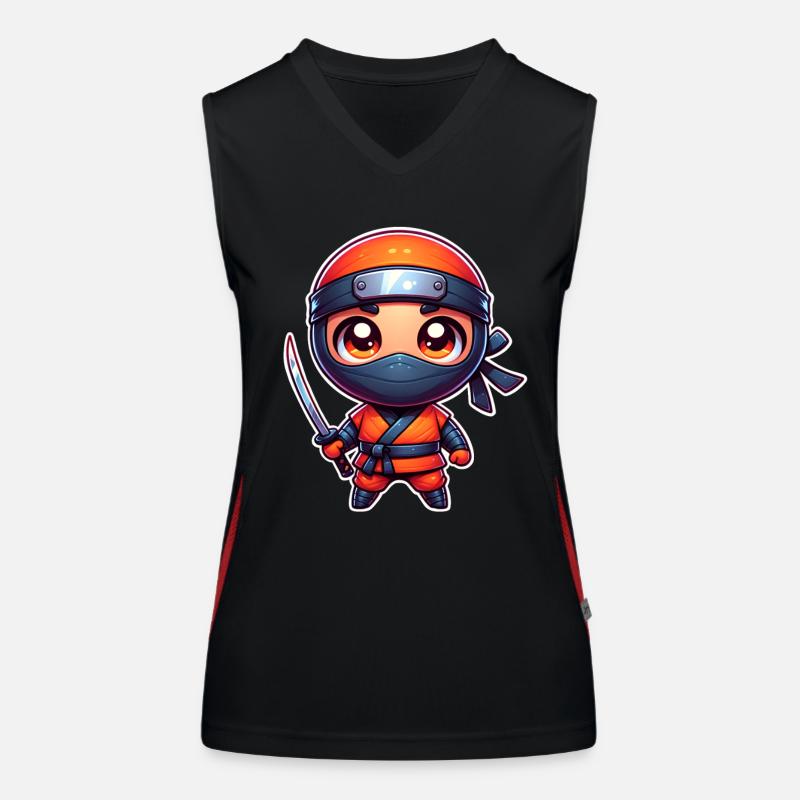 Ninja Débardeur respirant contrasté Femme