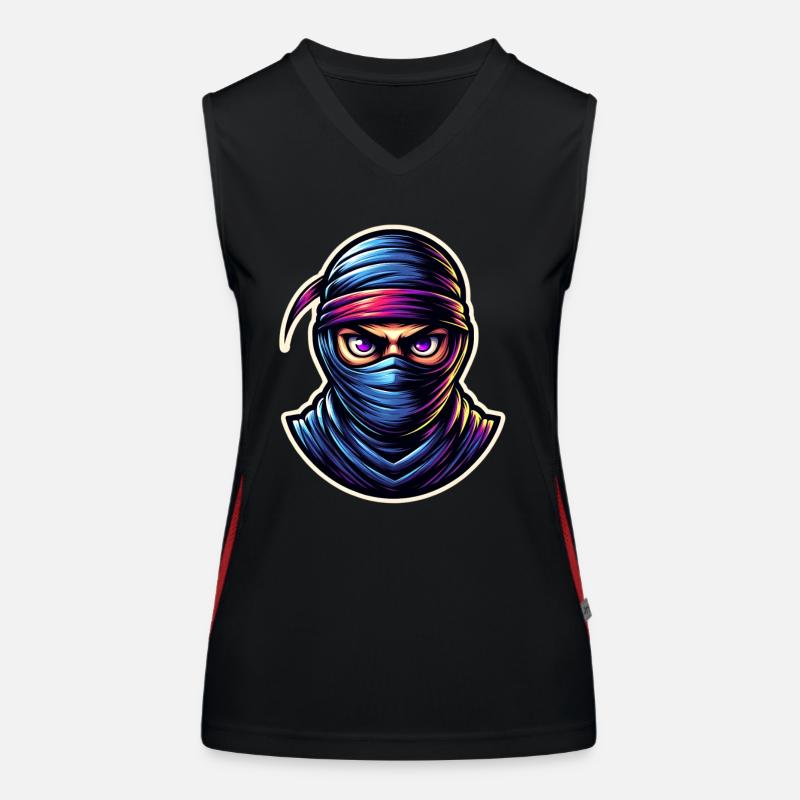 Ninja Débardeur respirant contrasté Femme