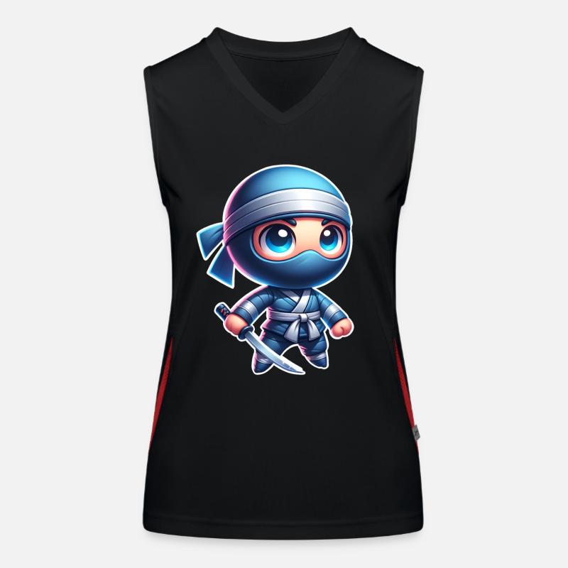 Ninja Débardeur respirant contrasté Femme
