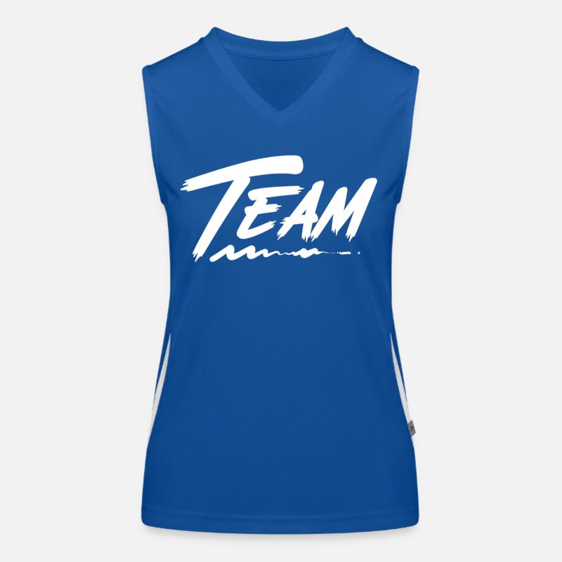 Team Funktionelles Kontrast-Tank Top für Frauen