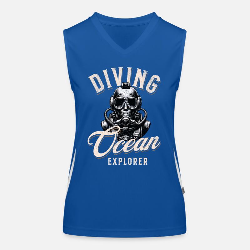 Plongeur Ocean Explorer Débardeur respirant contrasté Femme