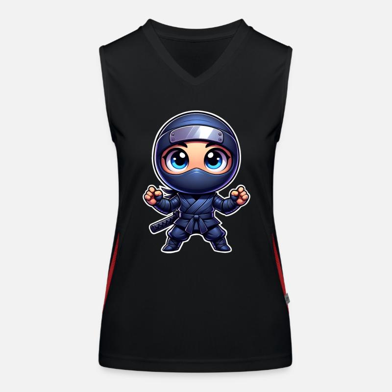 Ninja Débardeur respirant contrasté Femme