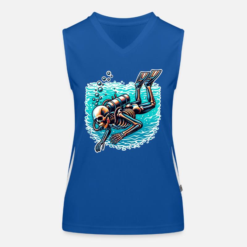 Diving Divers Women's Functional Contrast Tank Top