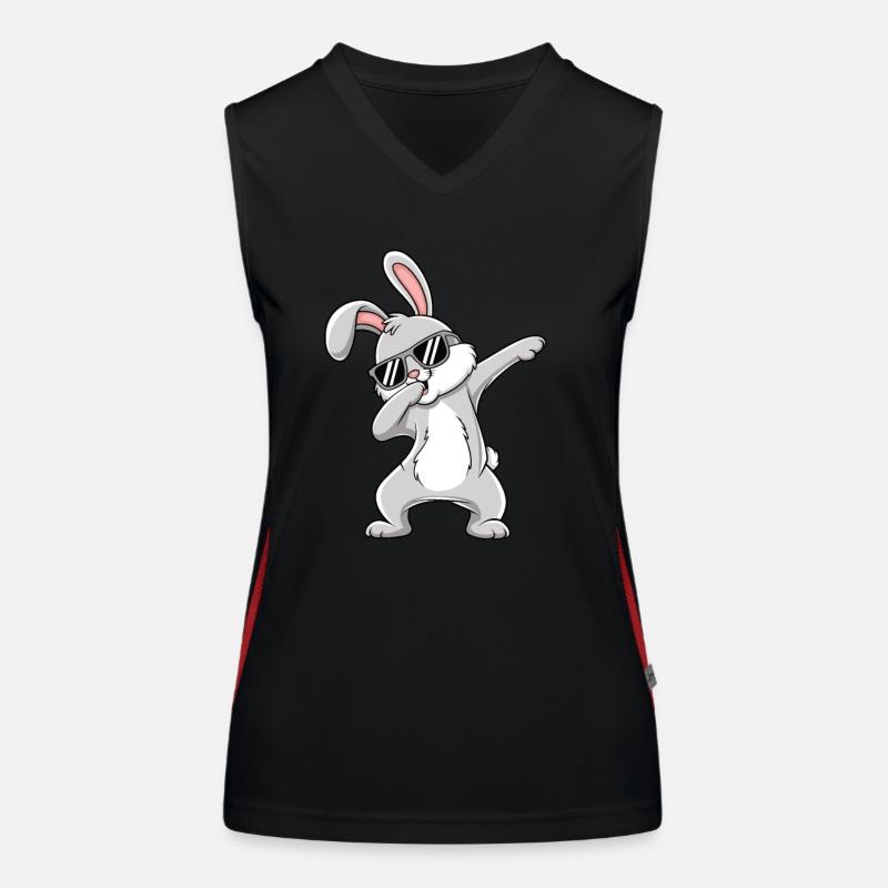 Dubbing Bunny Women's Functional Contrast Tank Top