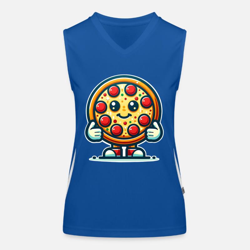 Pizza Débardeur respirant contrasté Femme