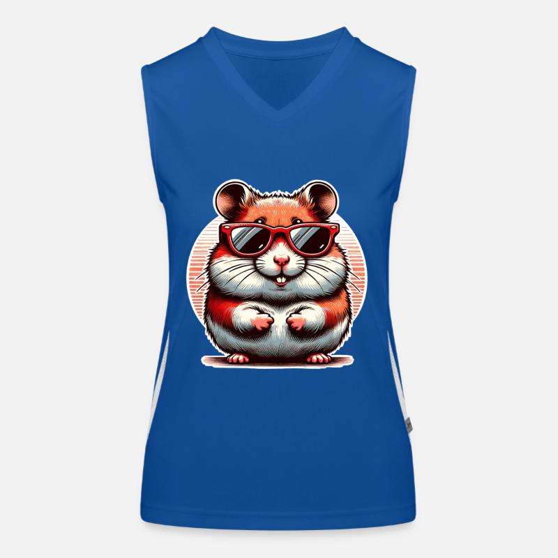Hamster Women's Functional Contrast Tank Top