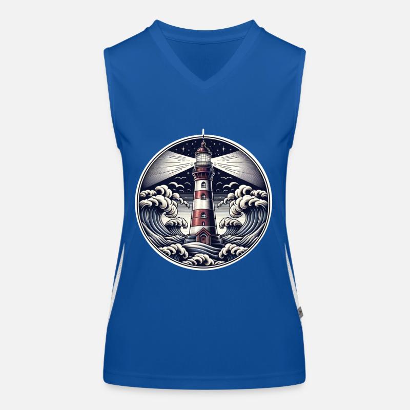 Phare Débardeur respirant contrasté Femme