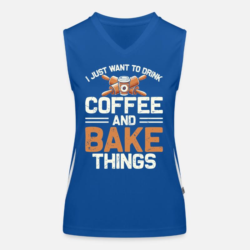 Backen Funktionelles Kontrast-Tank Top für Frauen