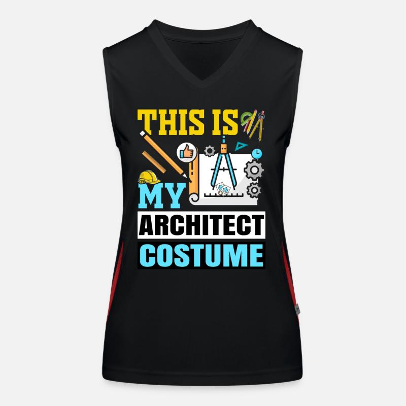 Architecte Débardeur respirant contrasté Femme