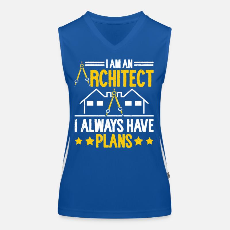 Architecte Débardeur respirant contrasté Femme