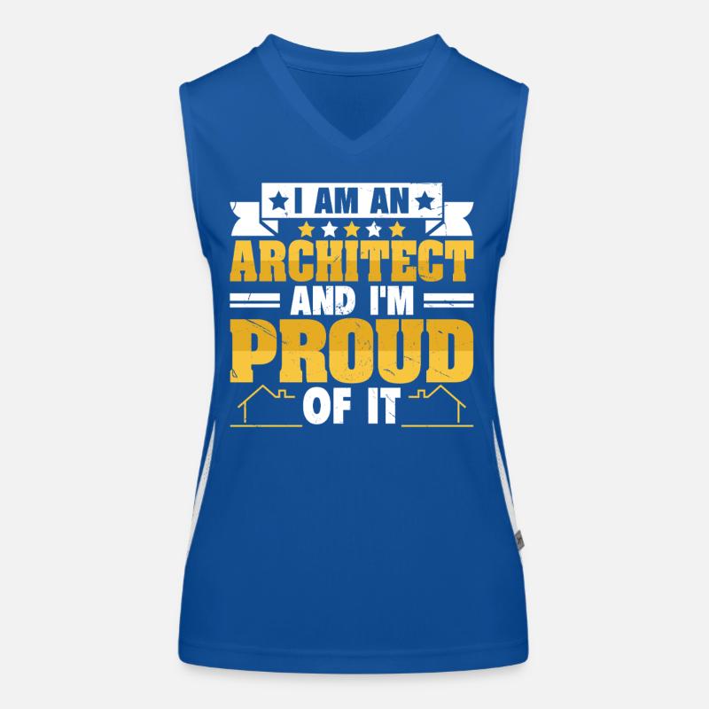 architecte Débardeur respirant contrasté Femme