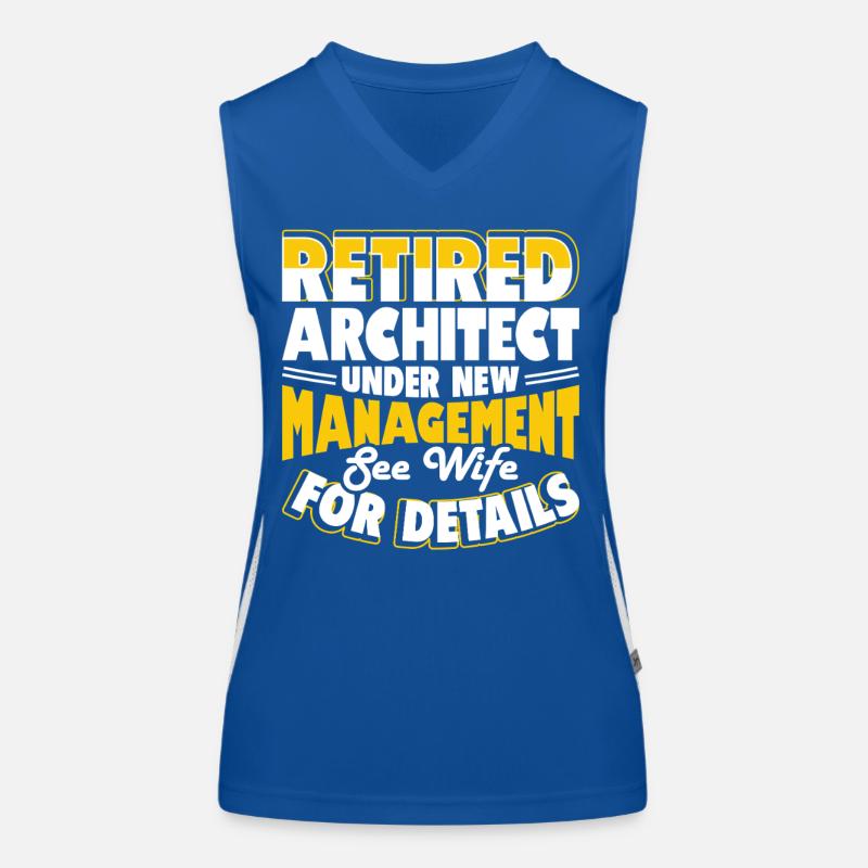 architecte Débardeur respirant contrasté Femme