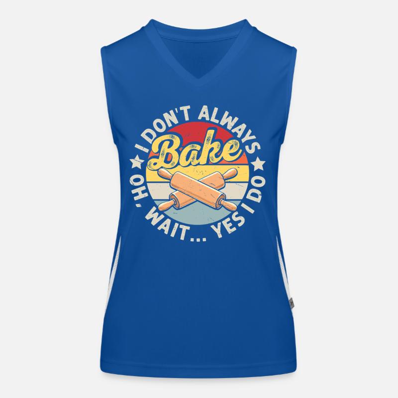 Backen Funktionelles Kontrast-Tank Top für Frauen
