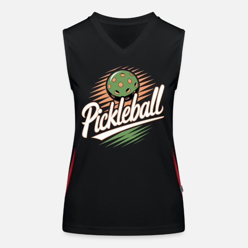 This Is My Pickleball Shirt Funktionelles Kontrast-Tank Top für Frauen