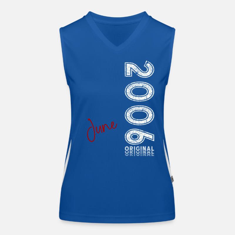 19. Geburtstag Geschenk Mann Original Juni 2006 Funktionelles Kontrast-Tank Top für Frauen