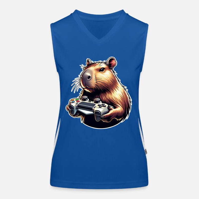 Capybara Gaming Women's Functional Contrast Tank Top