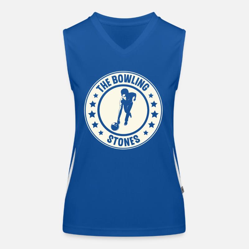 Bowling Débardeur respirant contrasté Femme